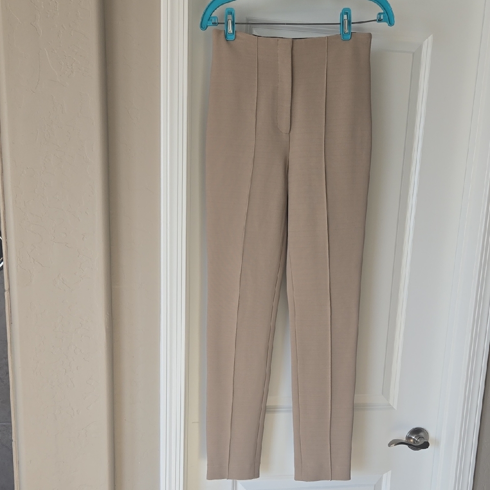 Diane Von Furstenberg Tan Trousers